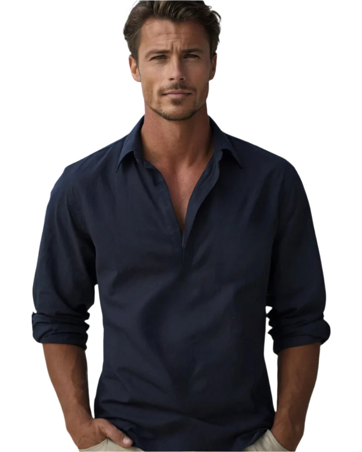 Tommy | Relaxed Cotton Shirt