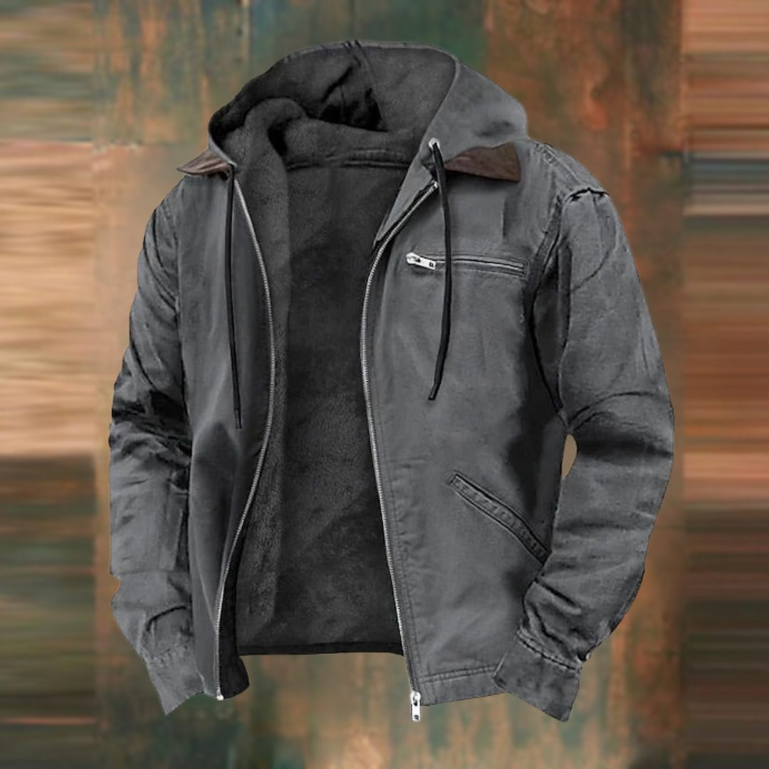 Nate  – City-Style Leather Jacket