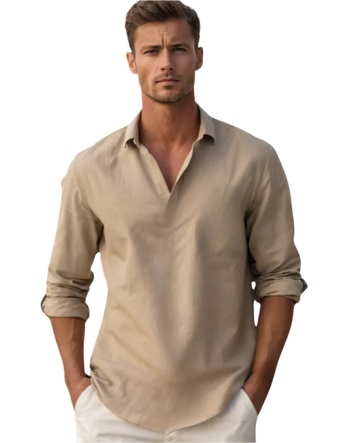 Tommy | Relaxed Cotton Shirt