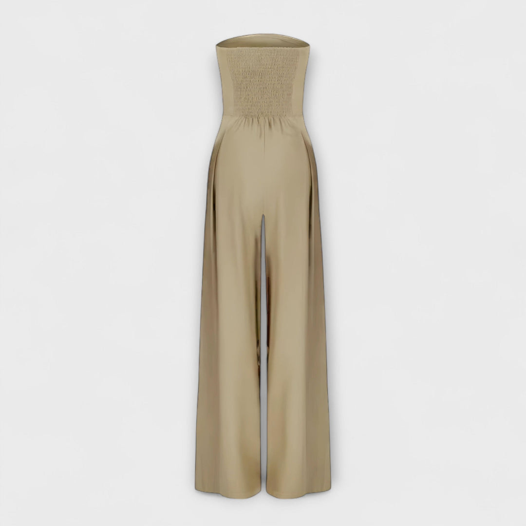 Eleanor - Classy Strapless Jumpsuit