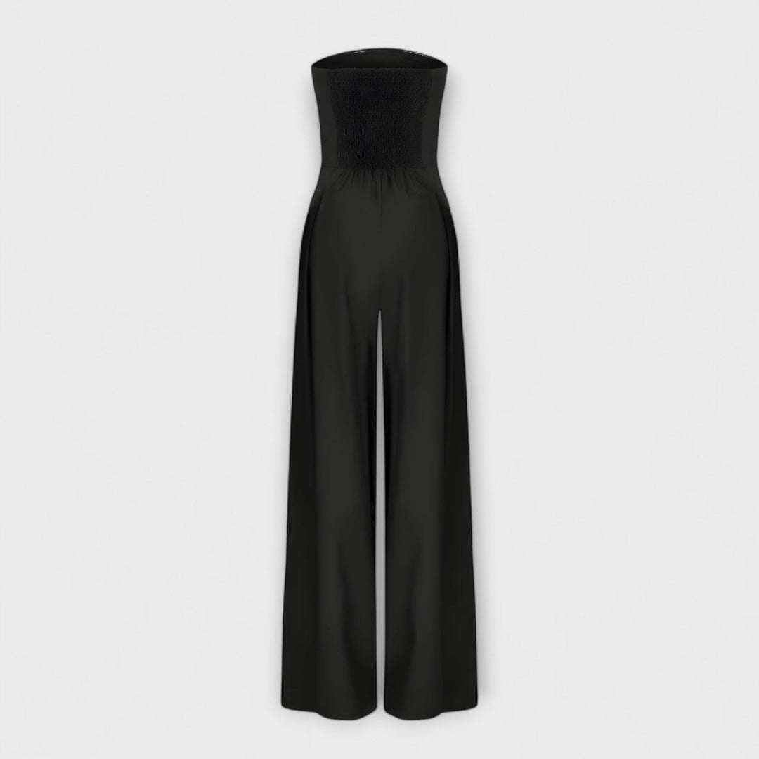 Eleanor - Classy Strapless Jumpsuit