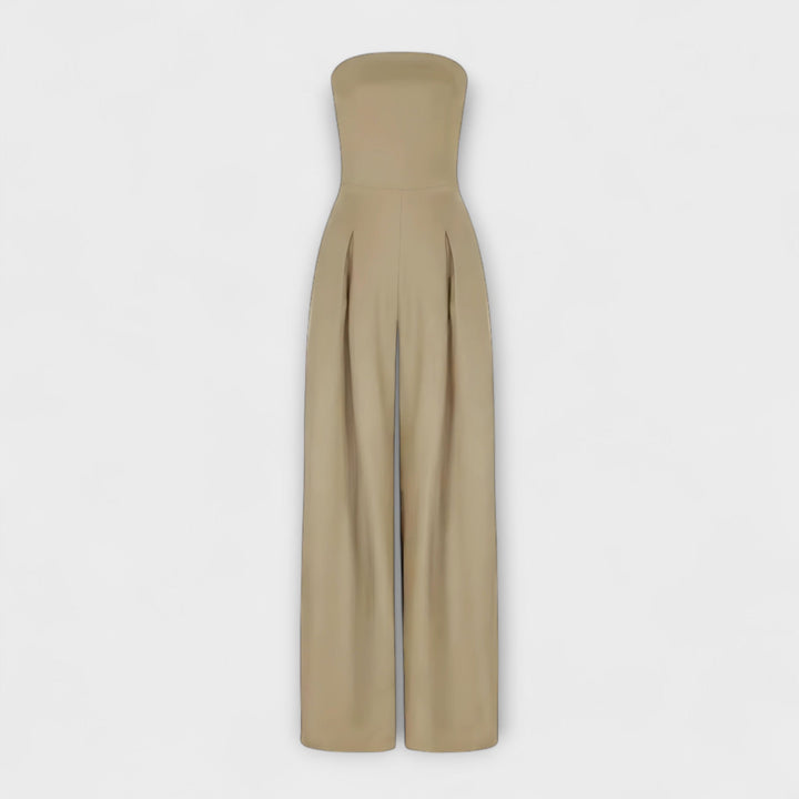 Eleanor - Classy Strapless Jumpsuit