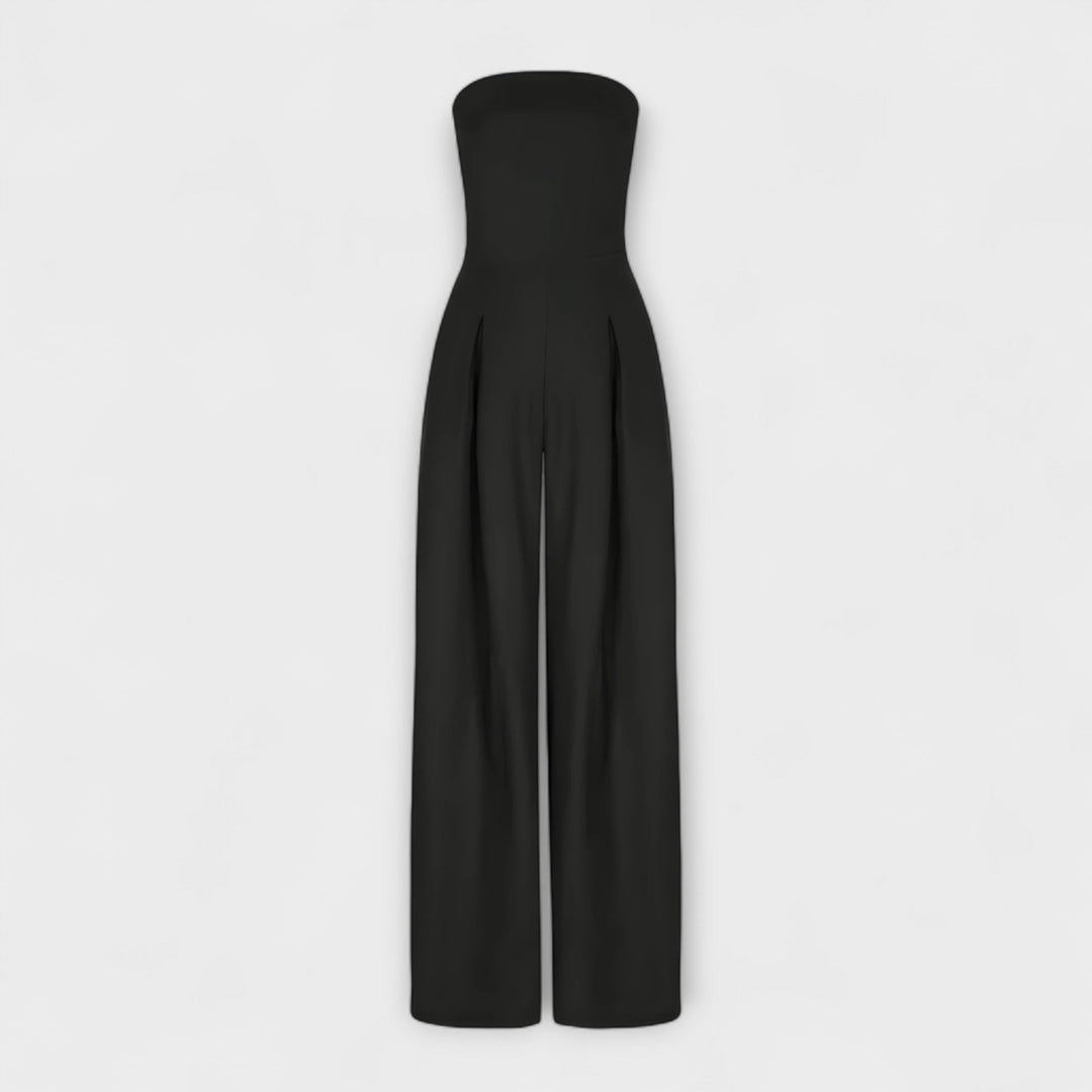 Eleanor - Classy Strapless Jumpsuit
