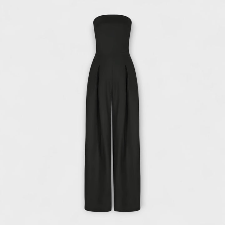 Eleanor - Classy Strapless Jumpsuit