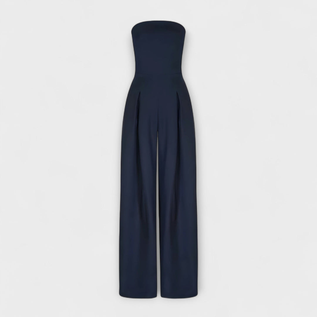 Eleanor - Classy Strapless Jumpsuit