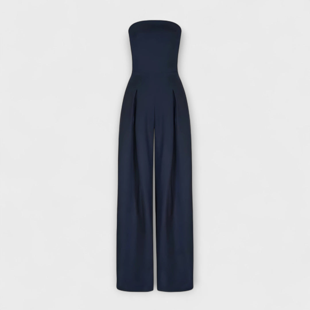 Eleanor - Classy Strapless Jumpsuit