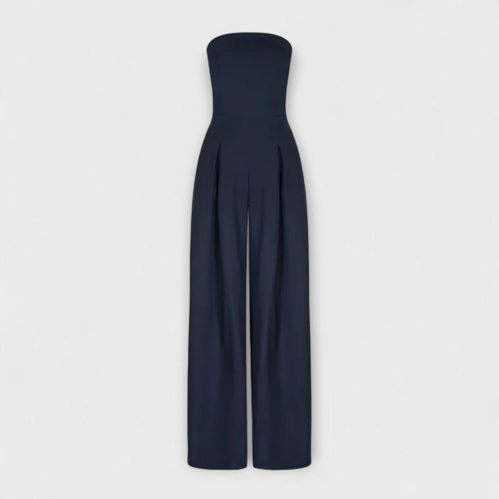 Eleanor - Classy Strapless Jumpsuit