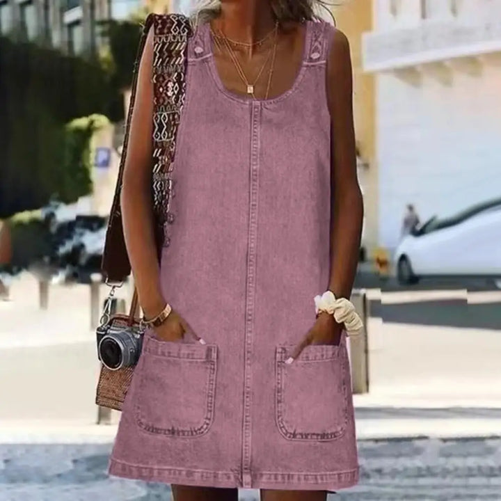 Liya | Elegant Denim Dress for Every Day