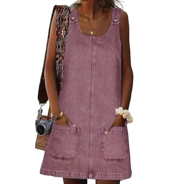 Liya | Elegant Denim Dress for Every Day
