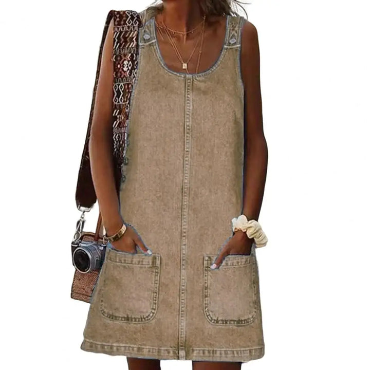Liya | Elegant Denim Dress for Every Day